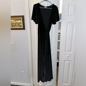 Baltic born velvet maxi dress